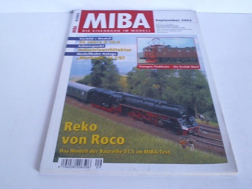 MIBA - Die Eisenbahn im Modell - Heft 9/2003