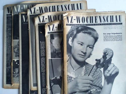 NZ-Wochenschau - Illustrierte Beilage der Neuen Zeitung. 18 verschiedene Ausgaben aus 1950