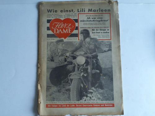Herz - Dame - Zeitschrift. 2 Ausgaben aus dem Jahre 1950