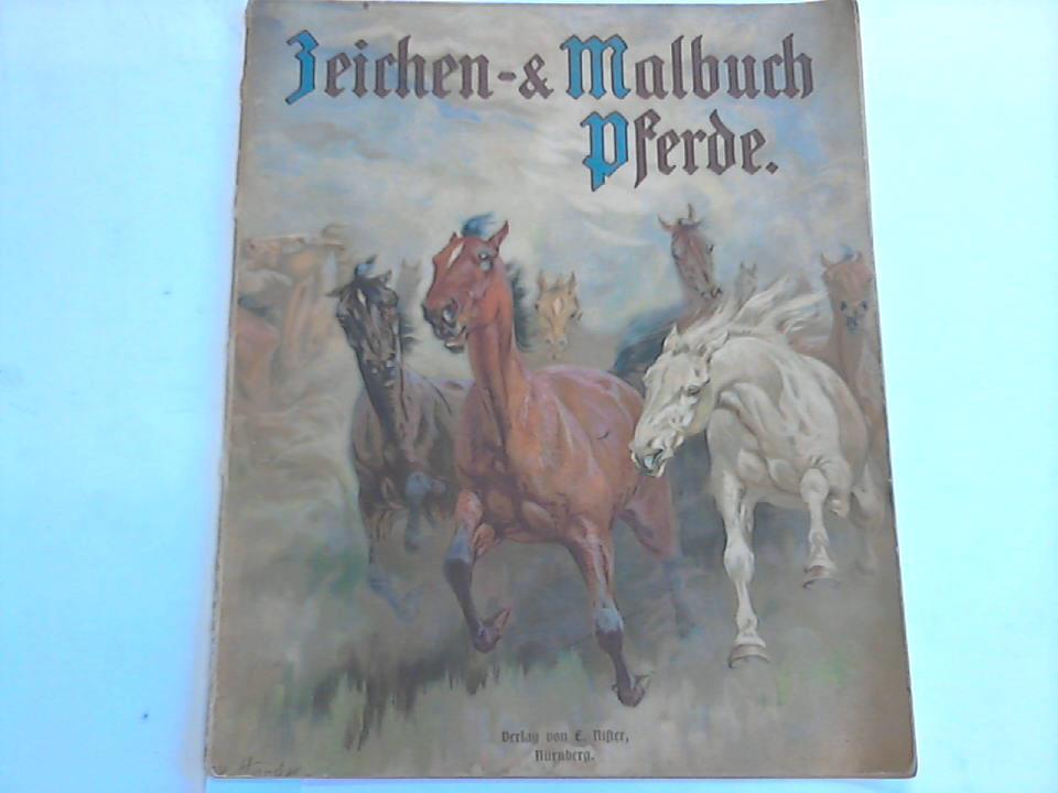 Zeichen- & Malbuch Pferde
