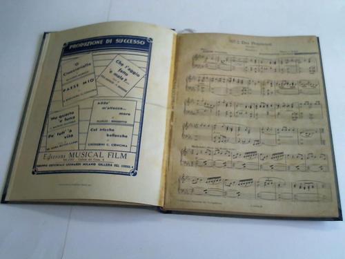 Notensammlung - Sammlung von verschiedenen Schlagern und Operettenmusik, u. a. von Johannes Heesters