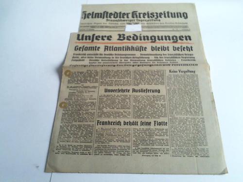 Helmstedter Kreiszeitung - Braunschweiger Tageszeitung. Amtliches Organ der NSDAP und der Behrden des Kreises Helmstedt
