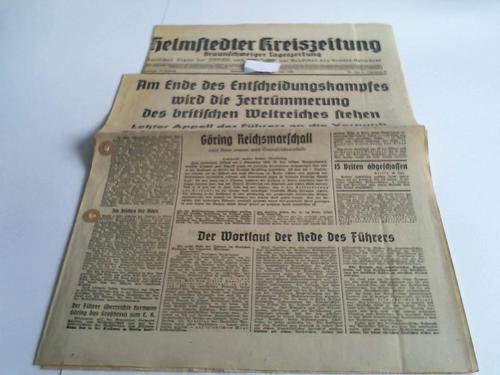 Helmstedter Kreiszeitung - Braunschweiger Tageszeitung. Amtliches Organ der NSDAP und der Behrden des Kreises Helmstedt