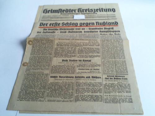 Helmstedter Kreiszeitung - Braunschweiger Tageszeitung. Amtliches Organ der NSDAP und der Behrden des Kreises Helmstedt