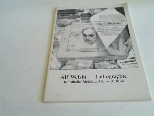 Welski, Alf - Lithographie. Knstlerische Techniken III