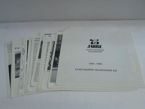 Hildesheim - 75 Jahre Stadtverkehr Hildesheim 1905-1980