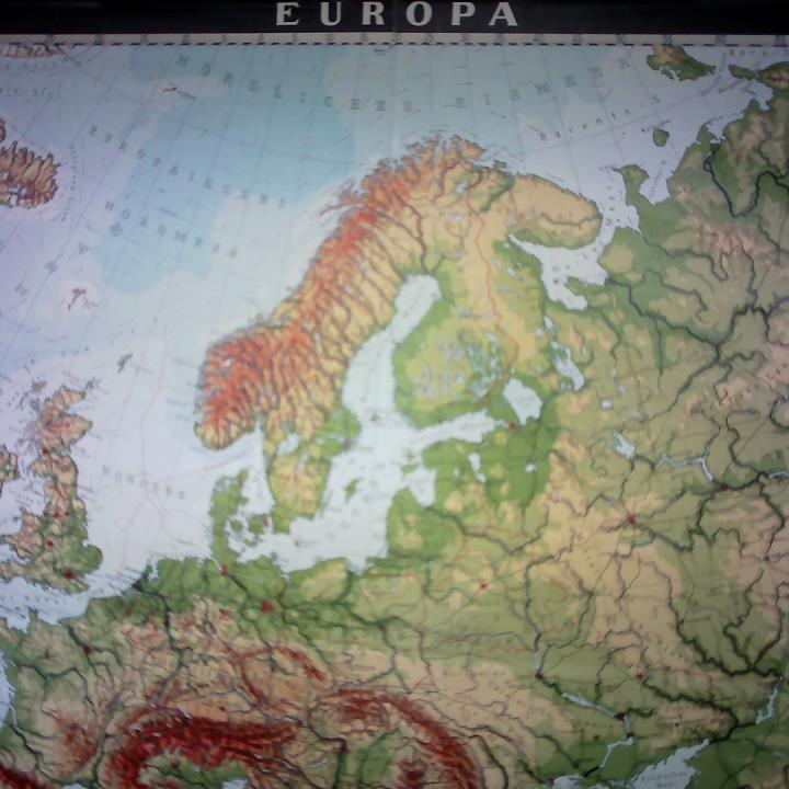 (Lernmitteltafel) - Haack/Painke - Europa, Mastab 1:3.000.000