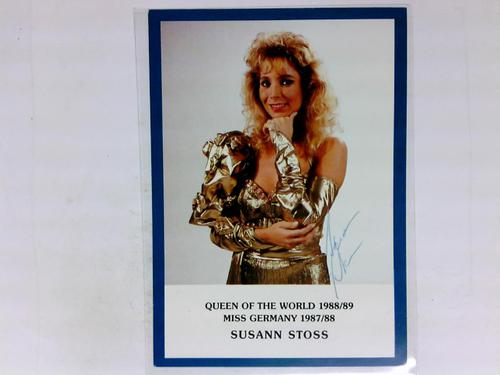 Stoss, Susann - Signierte Autogrammkarte