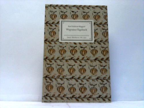 Waggerl, Karl Heinrich - Wagrainer Tagebuch