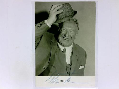 Timm, Hein - Signierte Autogrammkarte