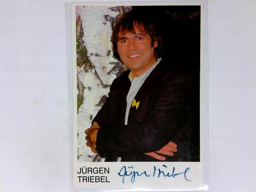 Triebel, Jrgen (Entertainer, Fernseh-Moderator) - Signierte Autogrammkarte