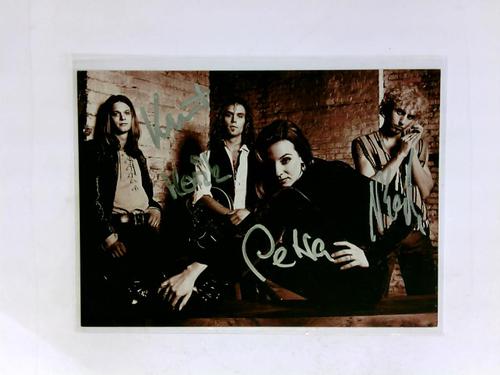 Peacock Palaca (Musikgruppe) - Signierte Autogrammkarte