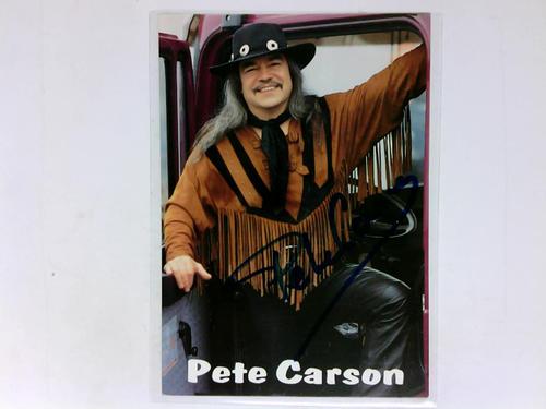 Carson, Pete - Signierte Autogrammkarte