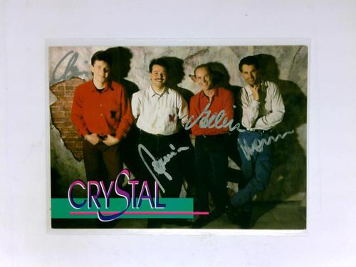 Crystal (Gesangsgruppe) - Signierte Autogrammkarte