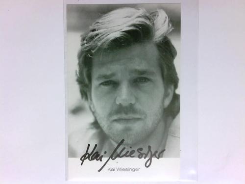 Wiesinger, Kai (Schauspieler) - Signierte Autogrammkarte