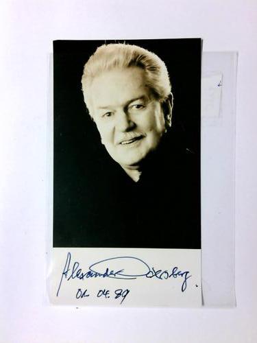 Diersberg, Alexander - Signierte Autogrammkarte