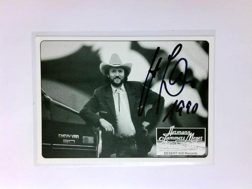 Lammers-Meyer, Hermann (Snger) - Signierte Autogrammkarte