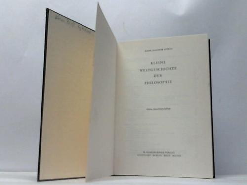 Strig, Hans Joachim - Kleine Weltgeschichte der Philosophie