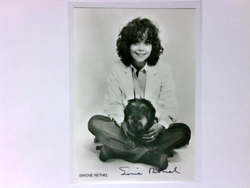 Rethel, Simone (Schauspielerin) - Signierte Autogrammkarte