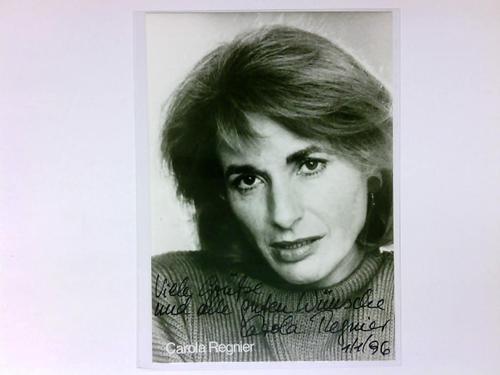 Regnier, Carola - Signierte Autogrammkarte