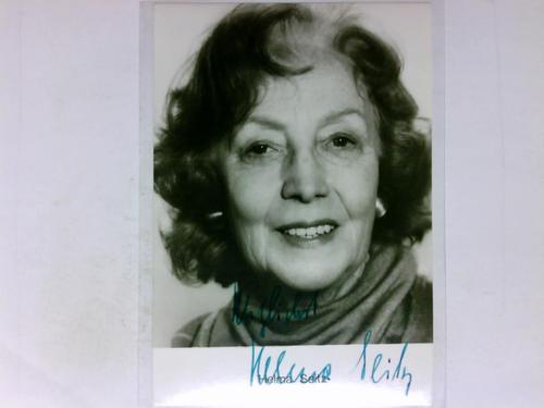 Seitz, Helma (Schauspielerin) - Signierte Autogrammkarte