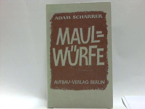 Scharrer, Adam - Maulwrfe