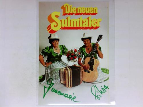 Die Sulmtaler (Gesangsduo) - Signierte Autogrammkarte