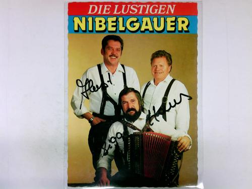 Die lustigen Nibelgauer (Gesang u. Instrumental) - Signierte Autogrammkarte