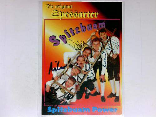 Die original Spessarter Spitzbuam (Gesangsgruppe) - Signierte Autogrammkarte