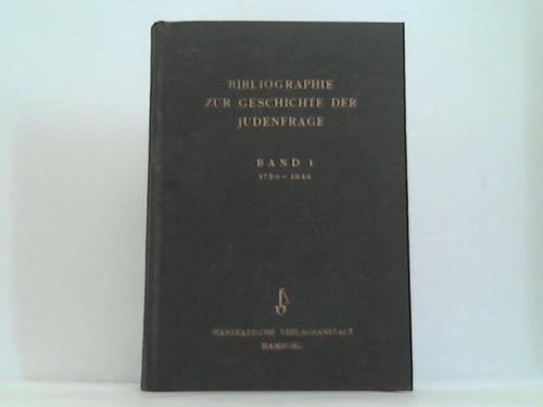 Eichstdt, Volkmar - Bibliographie zur Geschichte der Jugendfrage. Band I: 1750-1848 (alles erschienene)