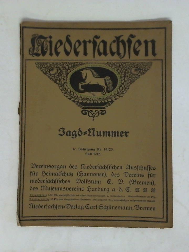 17. Jahrgang, Nr. 19/20, Juli 1912