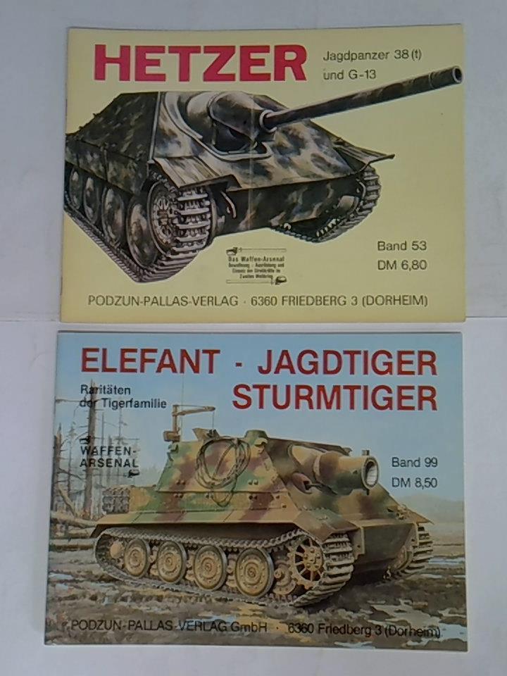 2 Hefte der Reihe zum Thema Deutsche Jagdpanzer