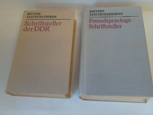 Albrecht, Gnter/ Bttcher, Kurt/ Greiner-Mai, Herbert - Meyers Taschenlexikon. Schriftsteller der DDR/ Fremdsprachige Schriftsteller. 2 Bnde