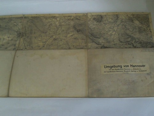Reichsamt fr Landesaufnahme Berlin (Hrsg.) - Umgebung von Hannover mit den Stadtkreisen Hannover und Hildesheim, den Landkreisen Hannover, Burgdorf, Springe und Hildesheim