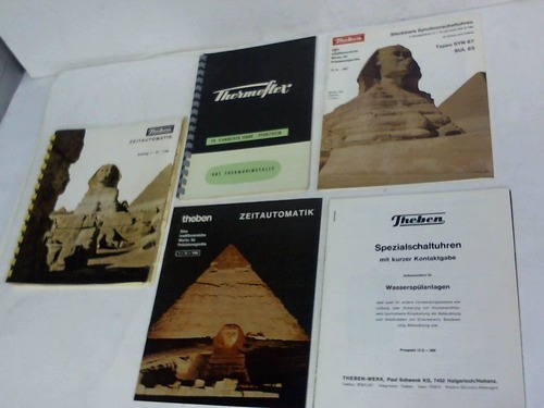 Theben/ Thermoflex - Zeitautomatik. Katalog 1 - 12 - 1166/ Thermobimetalle. 2 Kataloge