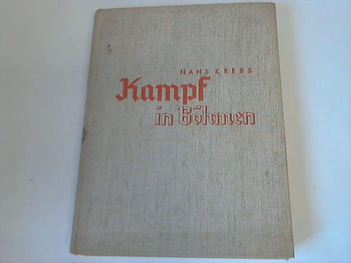 Krebs, Hans - Kampf in Bhmen
