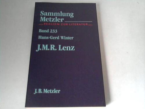 Winter, Hans-Gerd - J. M. R. Lenz