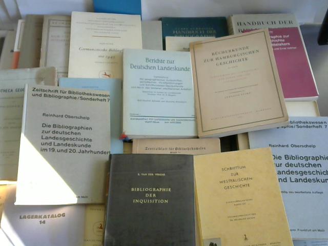 (Buch-Bibliographie) - Sammlung von 32 Bnden