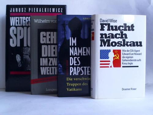 (Spionage-Geheimagenten) - 4 verschiedene Bcher