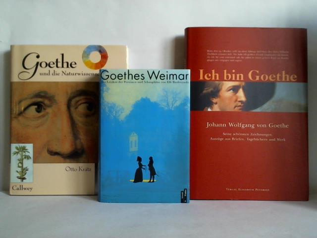 (Goethe, Johann Wolfgang von) - 3 Bnde