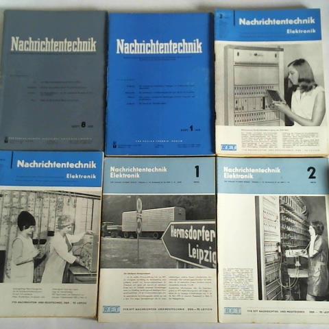 Nachrichtentechnik. Technisch-wissenschaftliche Zeitschrift fr Elektroakustik, Hochfrequenz- und Fernmeldetechnik / Elektronik - Sammlung von 44 Heften aus 1956 bis 1974