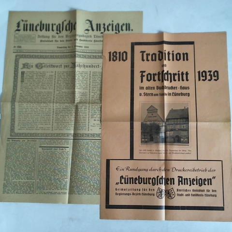 Lneburgsche Anzeigen - Zeitung fr den Regierungsbezirk Lneburg. Kreisblatt fr den Stadt- und Landkreis Lneburg - 100. Jahrgang 1910, No. 210, (8. September)