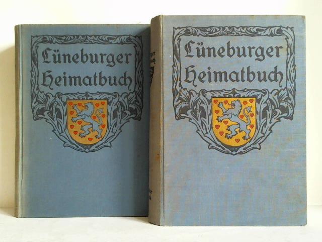 Benecke, Otto und Theodor (Hrsg.) - Lneburger Heimatbuch, Erster Band: Land und wirtschaftliches Leben / Zweiter Band: Volk und geistiges Leben. Zusammen 2 Bnde