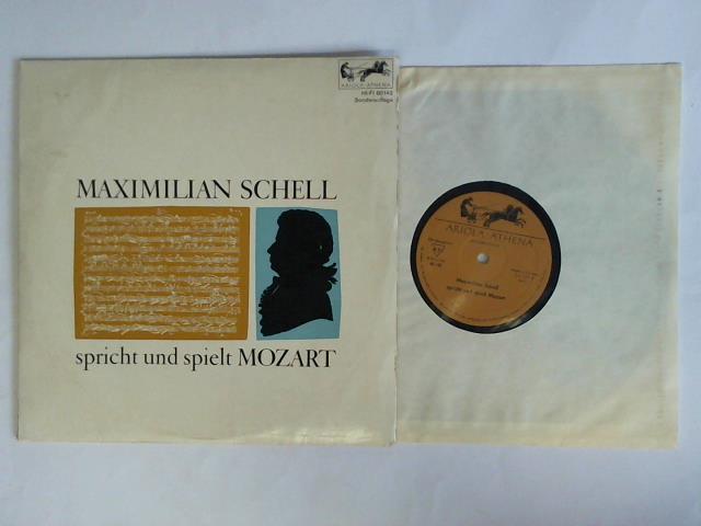 Ariola-Athena-Sonderauflage - Maximilian Schell spricht und spielt Mozart - 1 Schallplatte (M 33)
