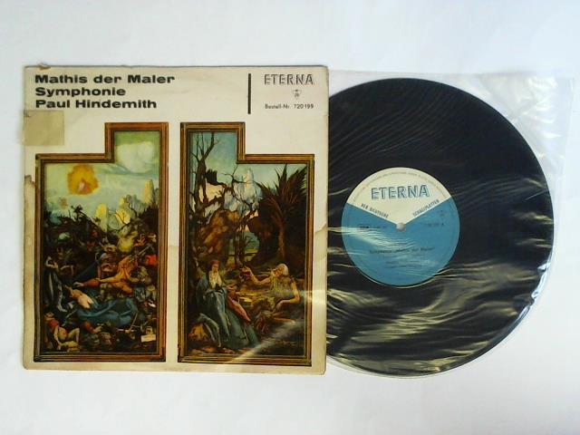 Hindemith, Paul - Mathis der Maler - Symphonie. Dresdner Philharmonie, Dirigent Heinz Bongartz. 1 Schallplatte, Eterna (M 33)