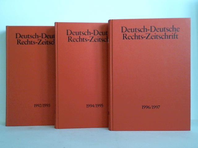 Deutsch-Deutsche Rechts-Zeitschrift (DtZ) - 3 Bnde