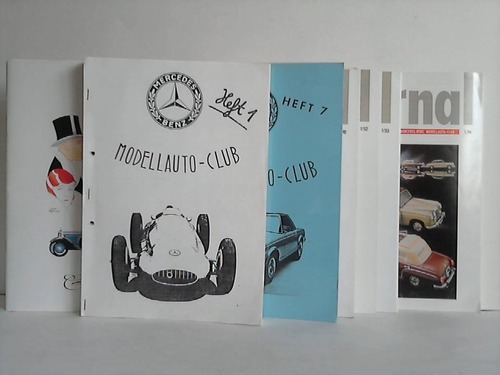 Mercedes-Benz Modellauto-Club e. V. (Hrsg.) - MBMC-Journal - Internationales Club-Magazin des Mercedes-Benz Modellauto-Club. Sammlung von 28 Heften