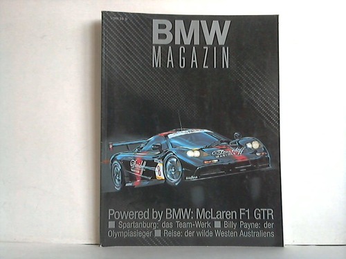Bayerische Motoren Werke AG, Mnchen (Hrsg.) - BMW Magazin; Nr. 1/1996: Powerd by BMW - McLaren F1 GTR