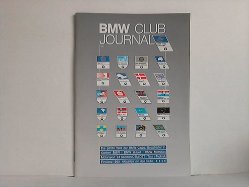 BMW Clubs Europa e. V., Mnchen (Hrsg.) - BMW Club Journal; Heft 3/90: Die ganze Welt der BMW Clubs