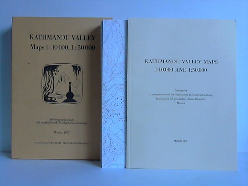 Arbeitsgemeinschaft fr vergleichende Hochgebirgsforschung, Mnchen (Association for Comparative Alpine Research, Munich) (Hrsg.) - Kathmandu Valley Maps 1:10.000 and 1:50.000